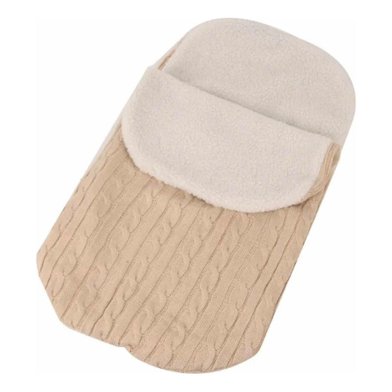 Sobre Bebe Con Corderito Y Lana Bundle Ideal Para El Frio