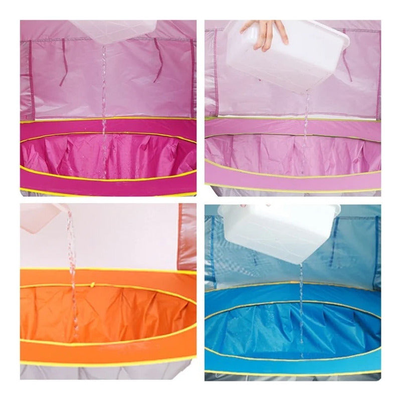 Carpa De Playa Con Piscina Para Niños Y Bebés!! Filtro Uv!