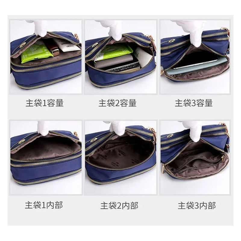 Bandolera Con Correa Regulable Y Desmontable En Nylon