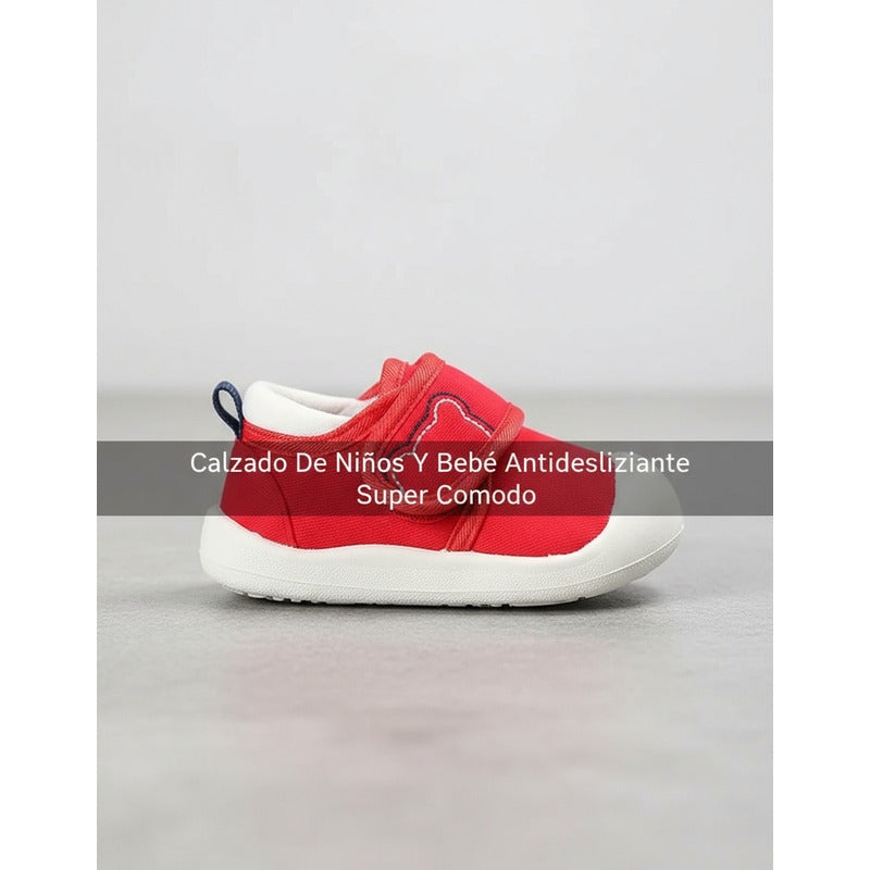 Calzado De Niños Y Bebé Antideslizante Super Comodo