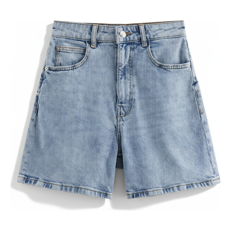 Short Bermuda De Jeans Dama Con Bolsillos Uniteduy