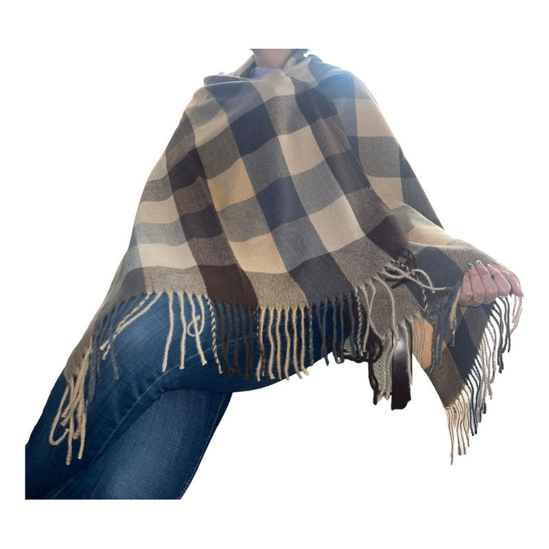 Bufanda Pashmina Chalina Dama Afelpada Liviana Y Suave