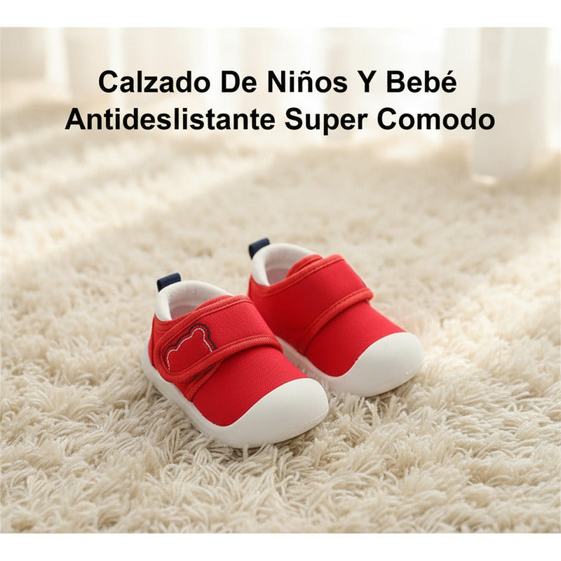 Calzado De Niños Y Bebé Antideslizante Super Comodo