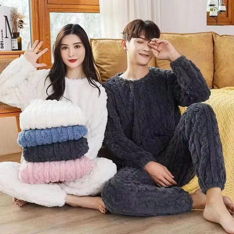 Pijama Peluche Peludo Plush Texturado De Dama Varios Colores