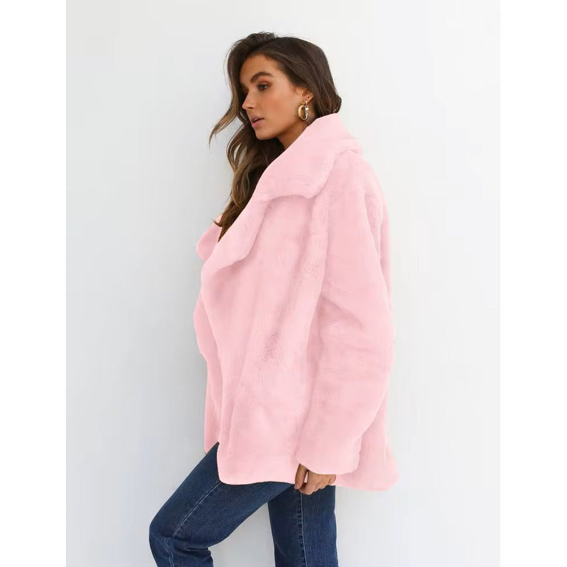 Chaqueta Campera Con Forro Piel Sintética Varios Colores