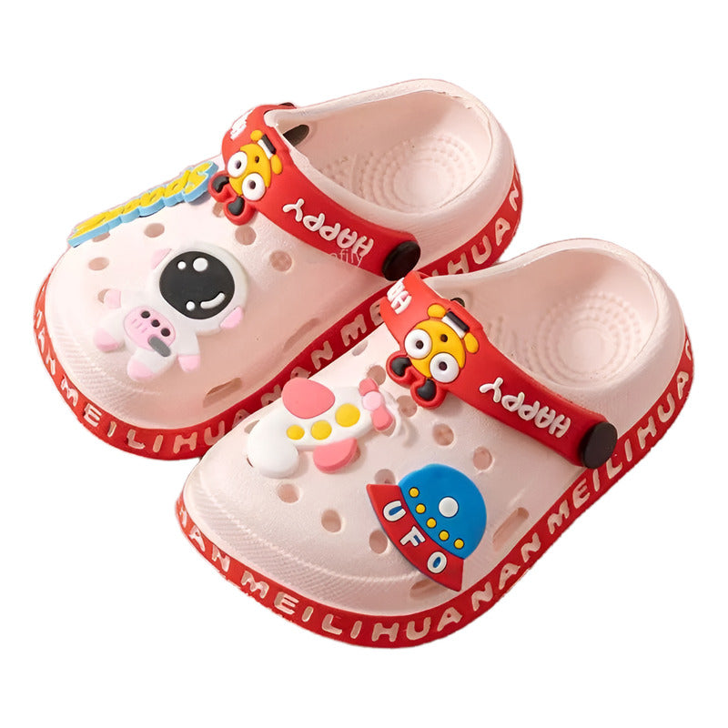 Zapatillas Tipo Sandalia Personajes Animados Pines Uniteduy