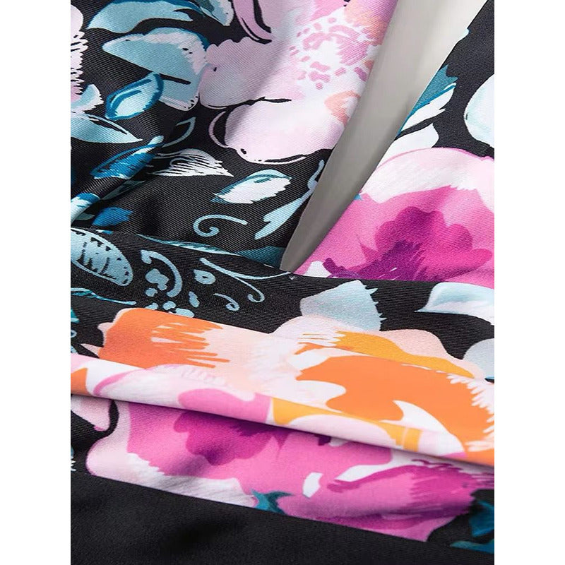 Malla Entera Triangulo Plisada Combinada Bikini Del M Al Xl