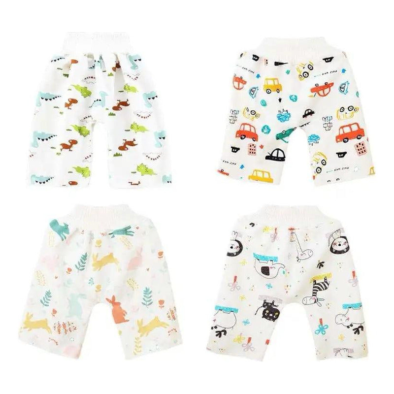 Falda Pantalon Pañal De Entrenamiento Inodoro Impermeab Bebe