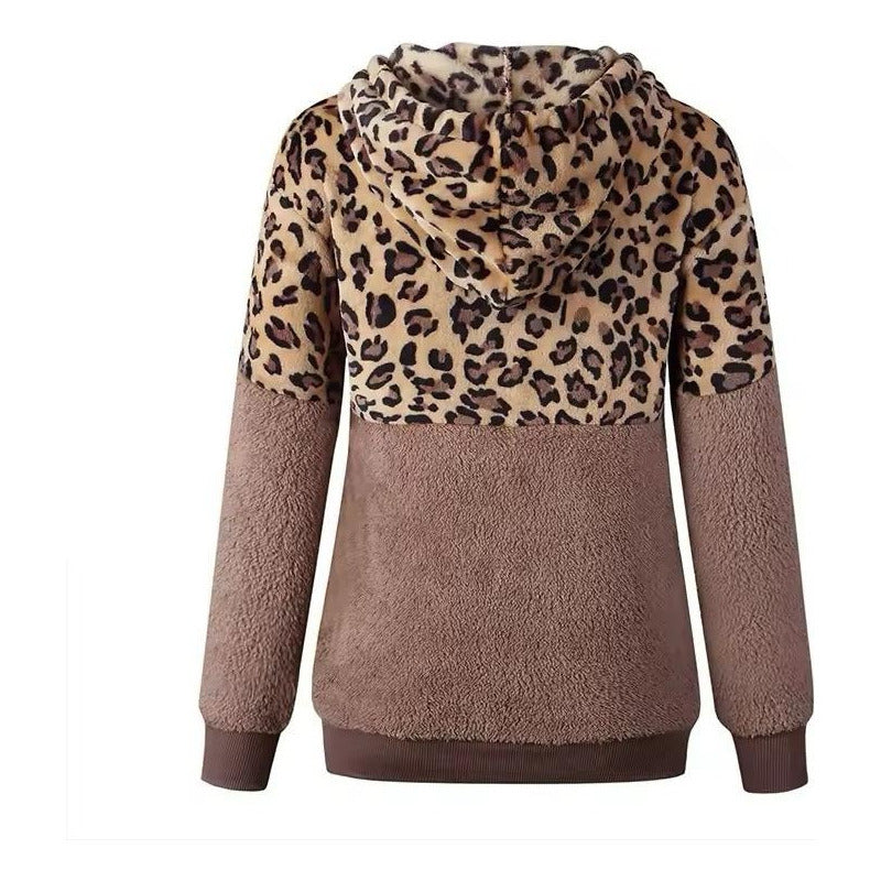 Buzo Canguro Animal Print Cremallera Capucha Uniteduy