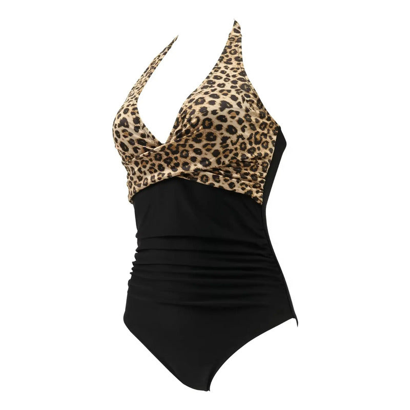 Malla Entera Lisa Y Combinada Bikini Mujer Talles L Al Xxl