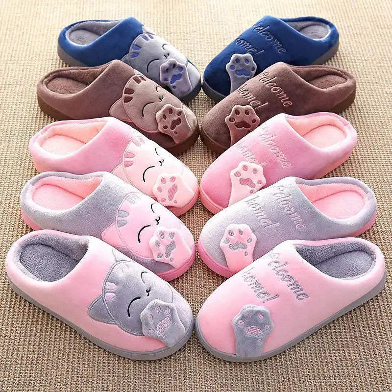 Pantuflas United Uy Gato Sin Talón Adultos Niños Suela Goma