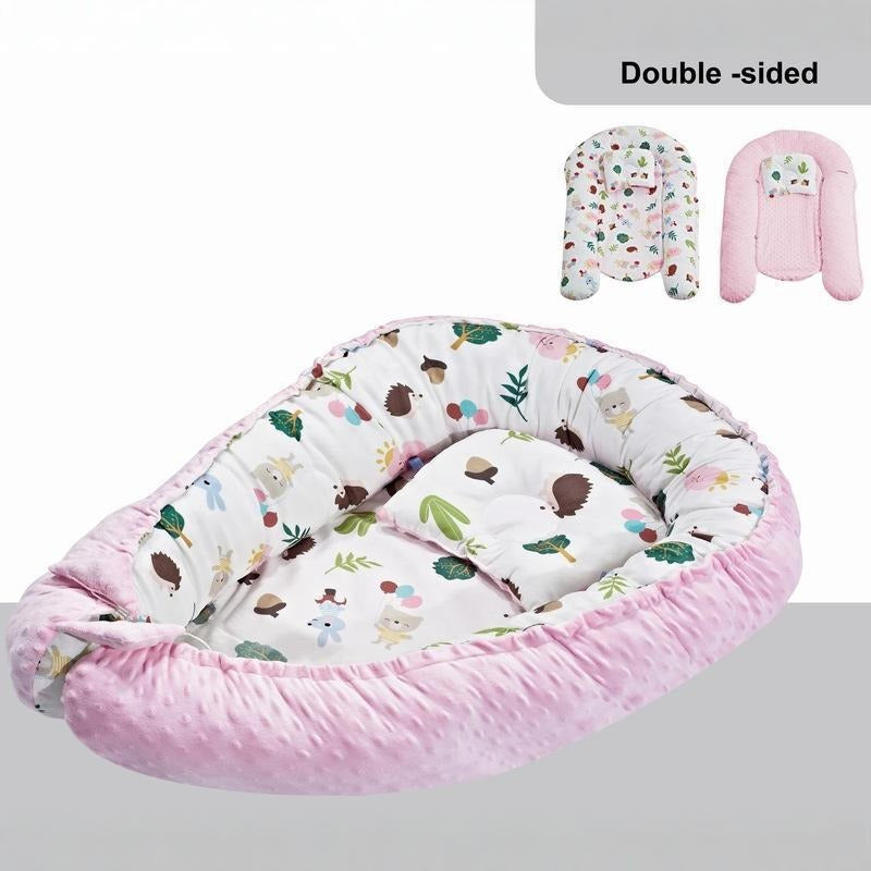 Cuna Nido Nidito De Contención Con Almohadita Para Bebe