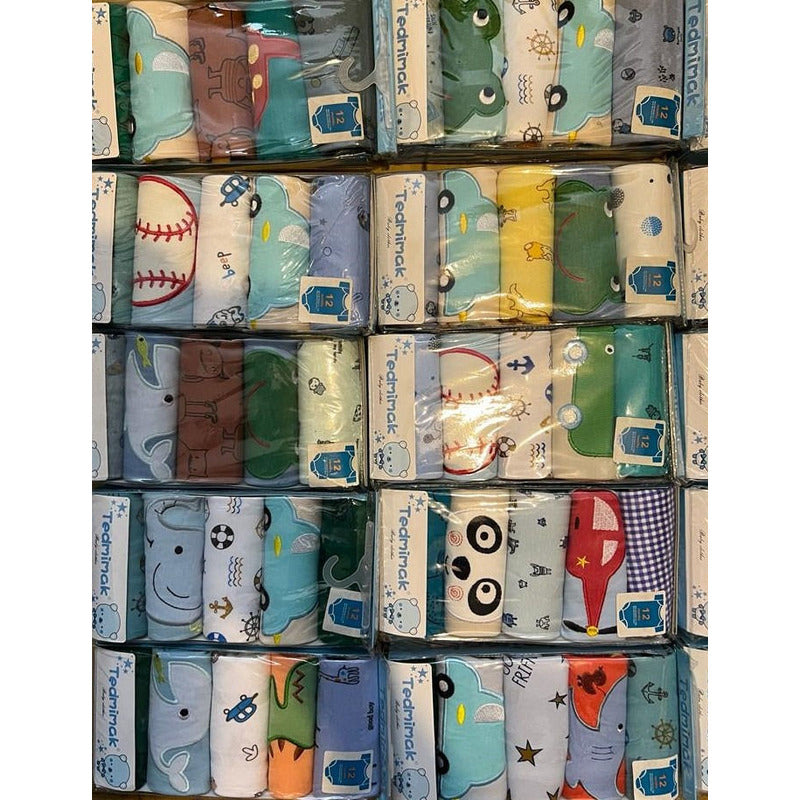 Body Bebe Pack Por 5 Manga Corta  Modelos Surtidos Uniteduy