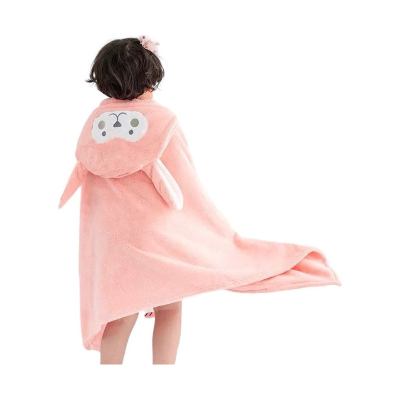 Toalla De Bebe Con Capucha Oso Divina!!! Algodon