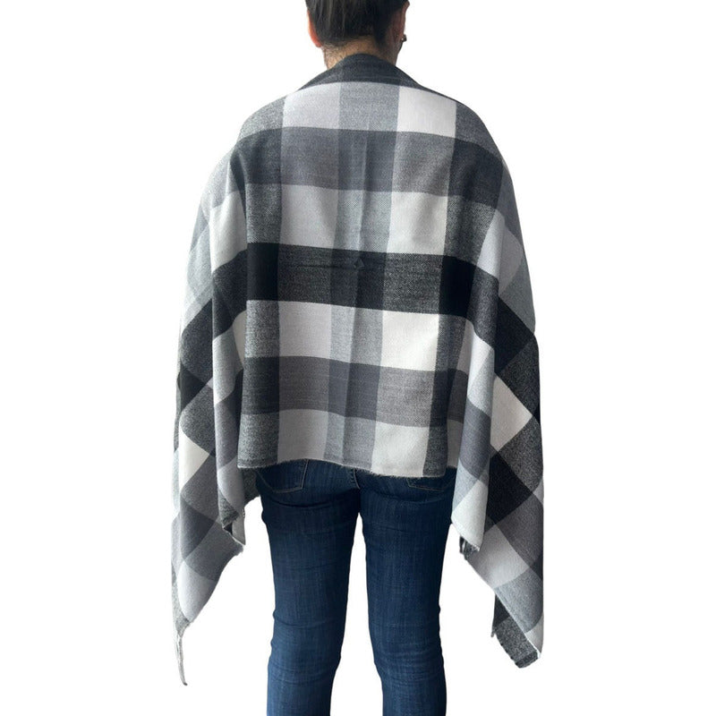 Bufanda Pashmina Chalina Dama Afelpada Liviana Y Suave