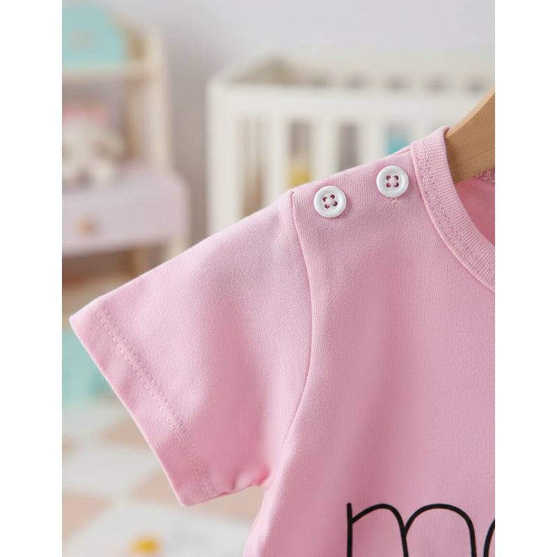 Remeras Manga Corta Algodon Bebes Y Niños Varios Diseños