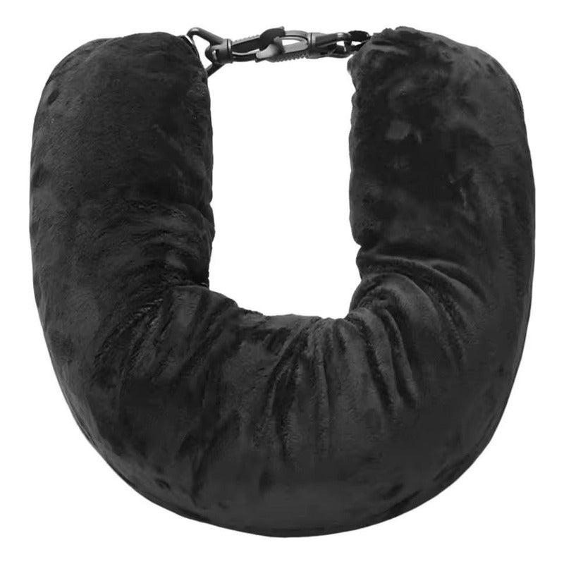 Almohada Funda Cuello Viaje Rellenable Con Ropa Untieduy