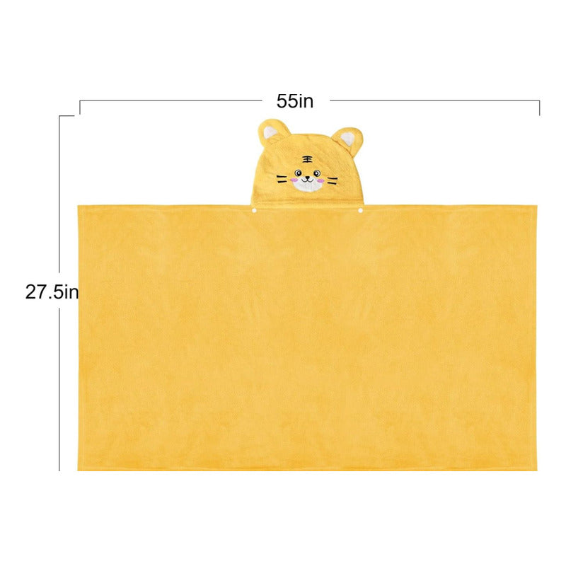 Toalla De Bebe Con Capucha Oso Divina!!! Algodon