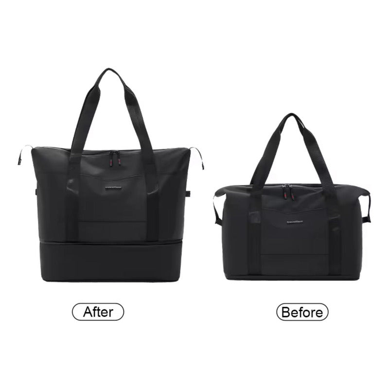 Bolso Unisex Extensible Liso Multifunción Viaje Impermeable