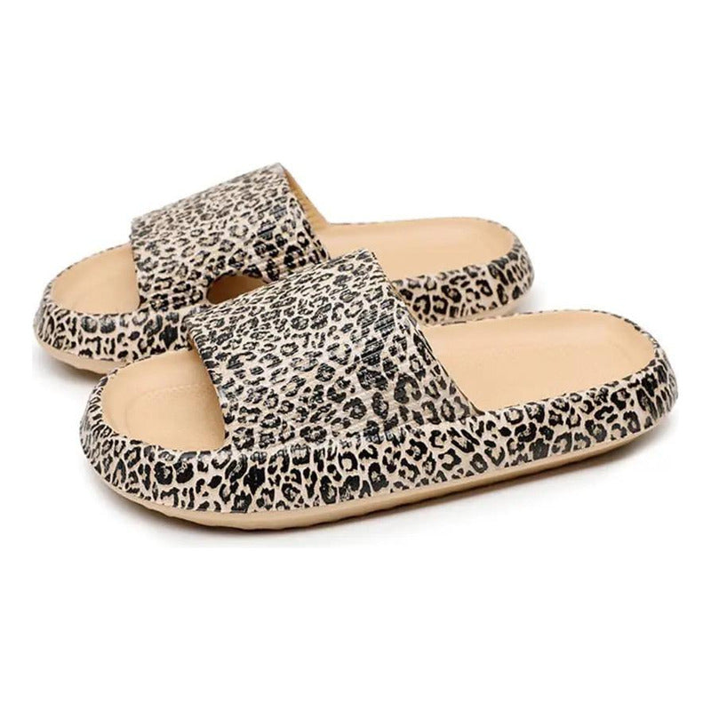 Chancletas Sandalias Ojotas Gomones Playa Animal Print