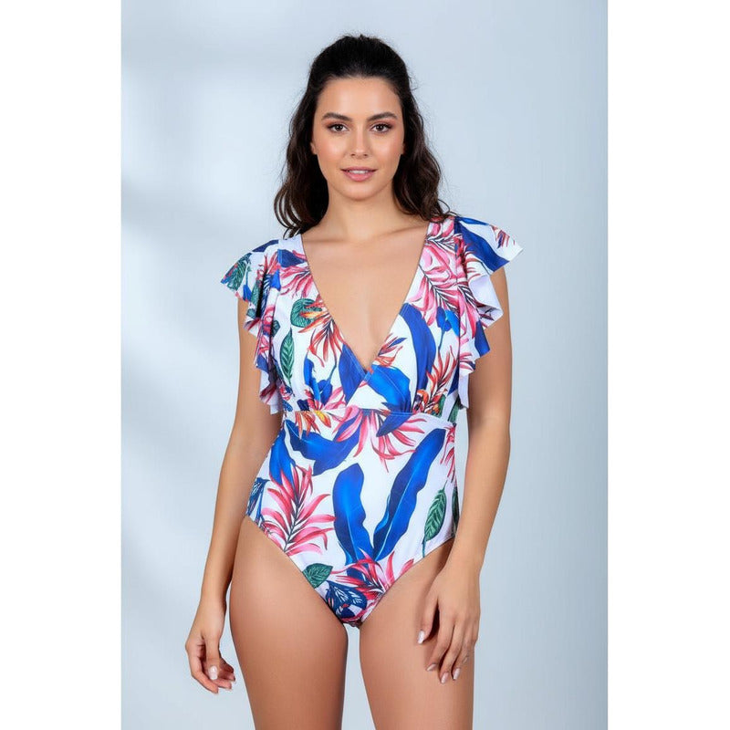 Uniteduy!! Bikini Enteriza Oriana Azul! El Verano Llegó!