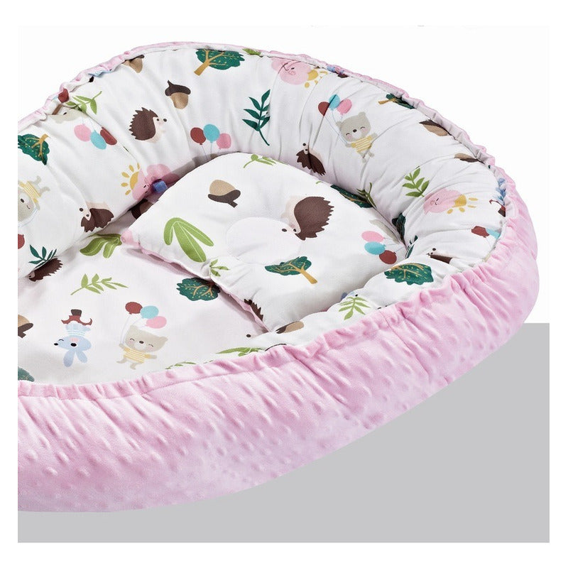 Cuna Nido Nidito De Contención Con Almohadita Para Bebe