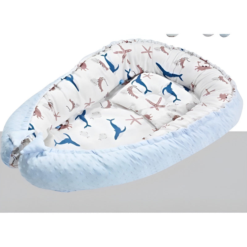 Cuna Nido Nidito De Contención Con Almohadita Para Bebe