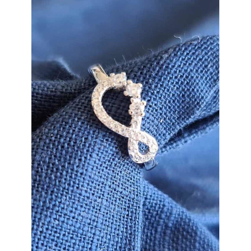 United Uy! Anillos De Plata 925 Ínfinito En Varios Modelos!