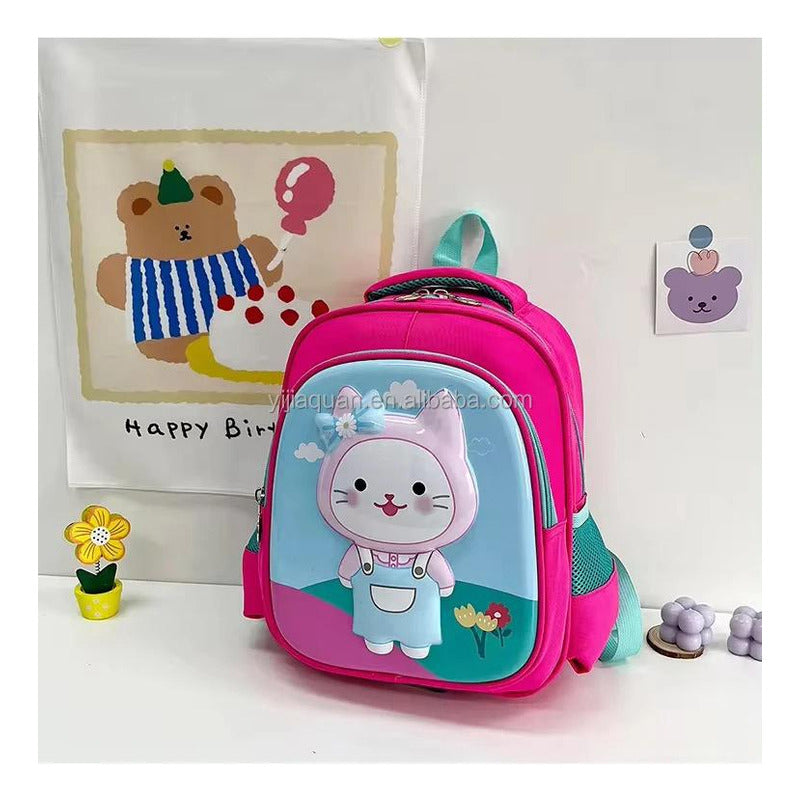 Mochila Infantil Niños Escuela Jardín Diseños Y Colores