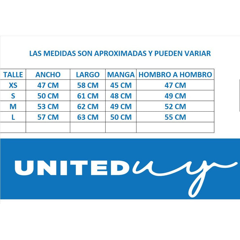 Buzo Deportivo Mujer Cuello Redondo Con Felpa Uniteduy