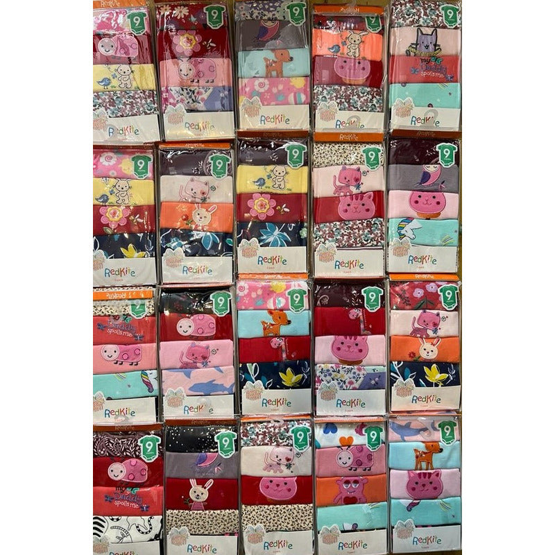 Body Bebe Pack Por 5 Manga Corta  Modelos Surtidos Uniteduy