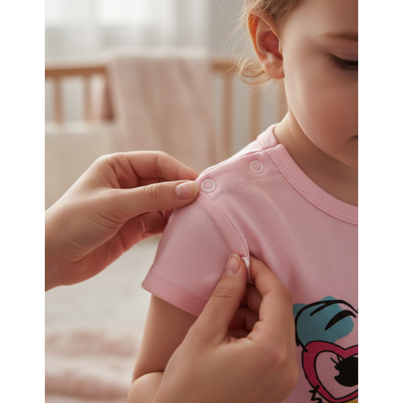 Remeras Manga Corta Algodon Bebes Y Niños Varios Diseños