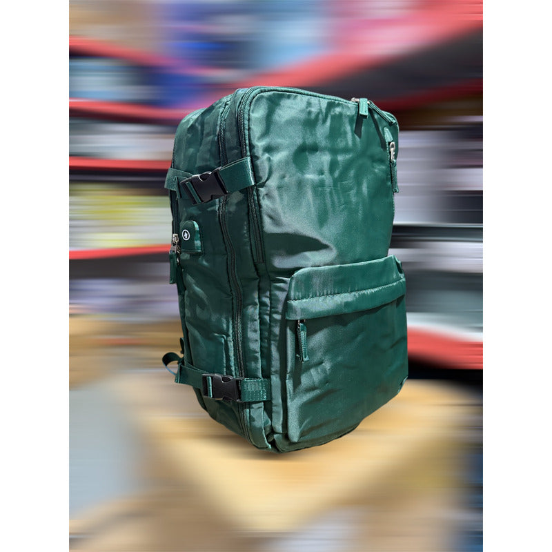 Mochila Viaje Grande Con Usb Varias Reparticiones Uniteduy