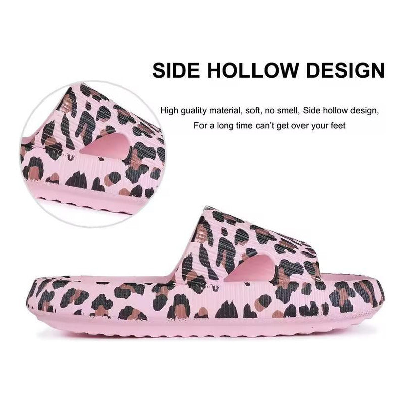 Chancletas Sandalias Ojotas Gomones Playa Animal Print