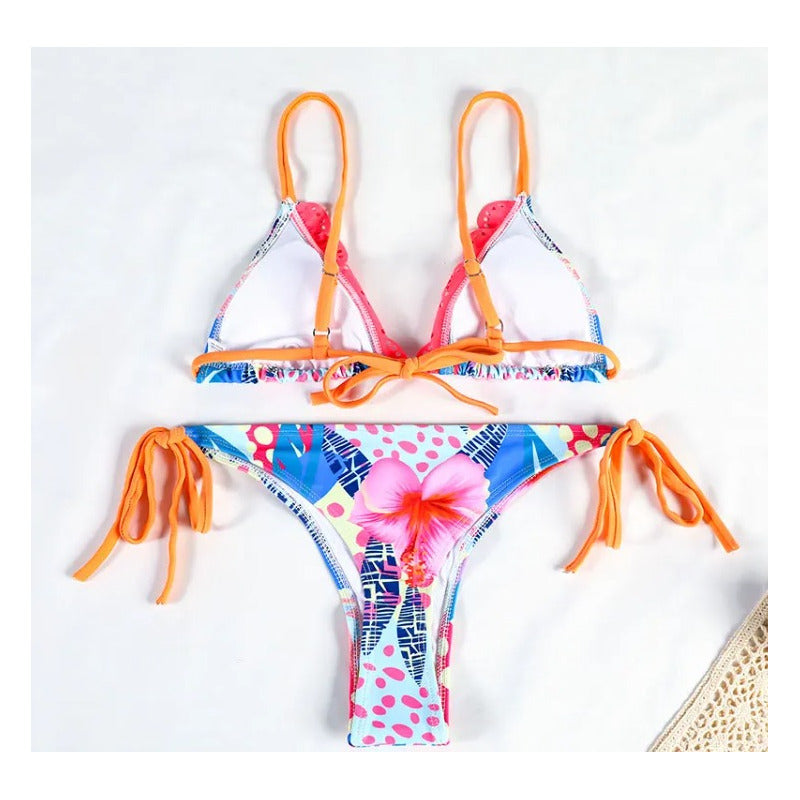 Bikini Malla Cola Less Tiras Y Soutien Regulables Uniteduy