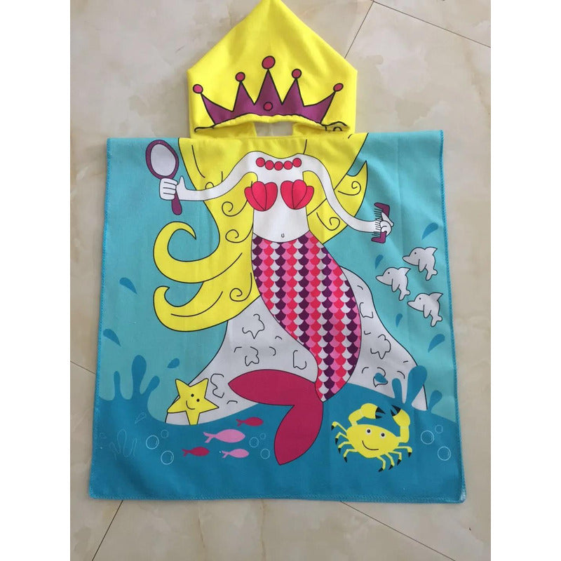 Toalla Para Niños O Bebés! Tipo Capa Muy Variados Modelos!