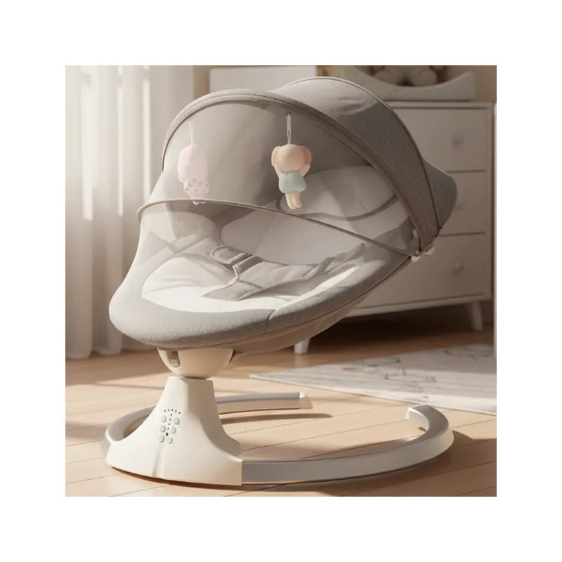 Silla Mecedora Eléctrica Para Bebé Con Música Multifuncion