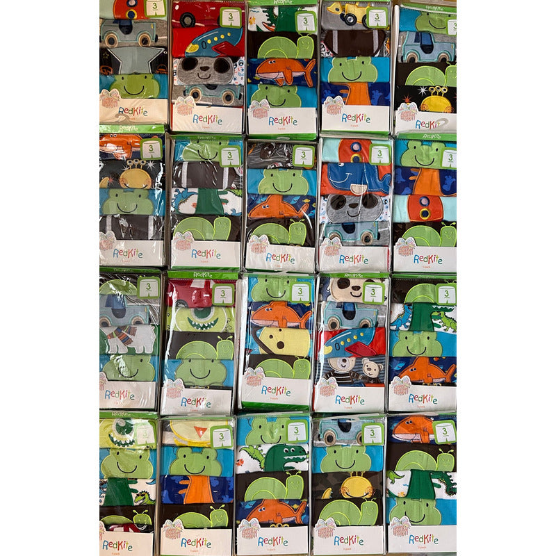 Short Bebe Pack Por 5 Modelos Surtidos  Algodon Uniteduy