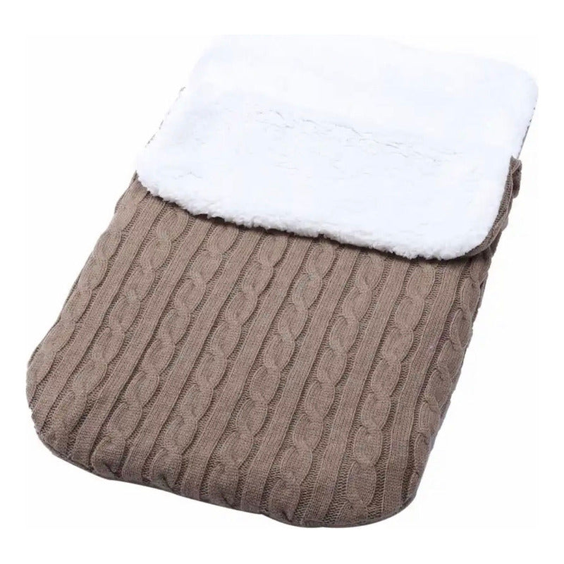 Sobre Bebe Con Corderito Y Lana Bundle Ideal Para El Frio