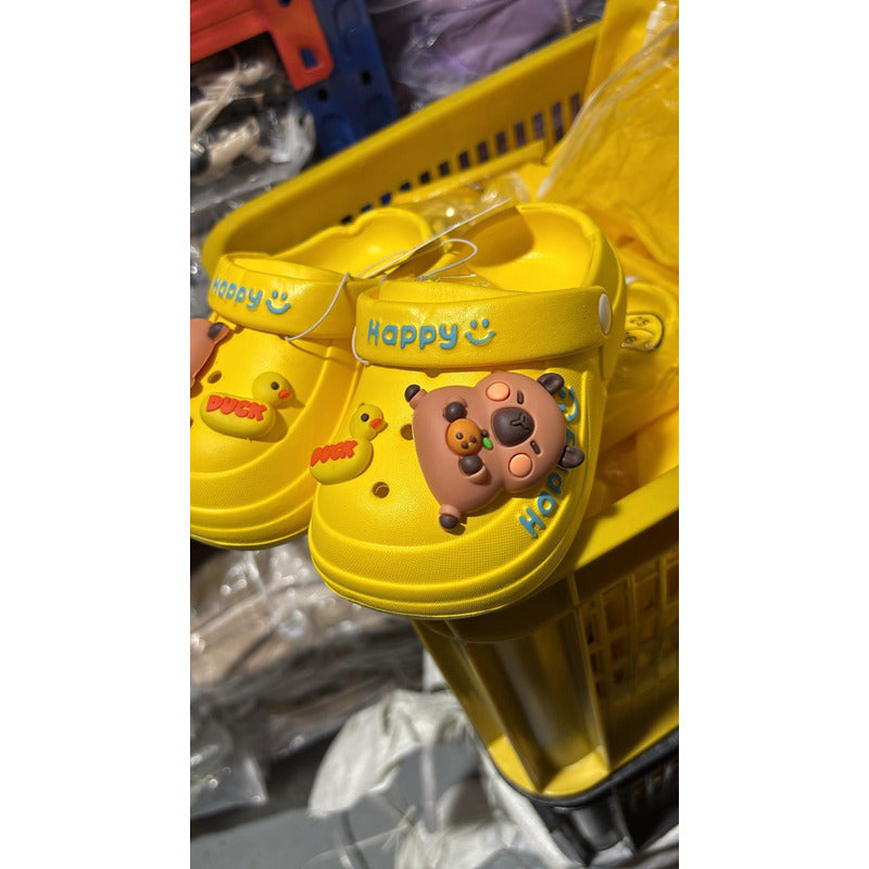 Zapatillas Tipo Sandalia Carpincho Capibara Pines Uniteduy