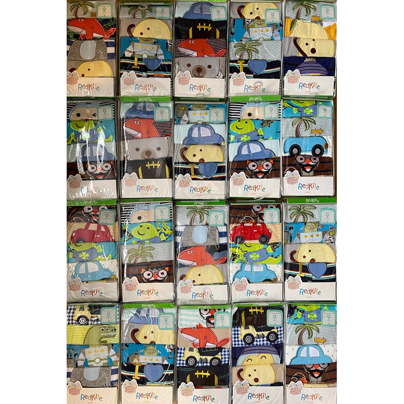 Short Bebe Pack Por 5 Modelos Surtidos  Algodon Uniteduy