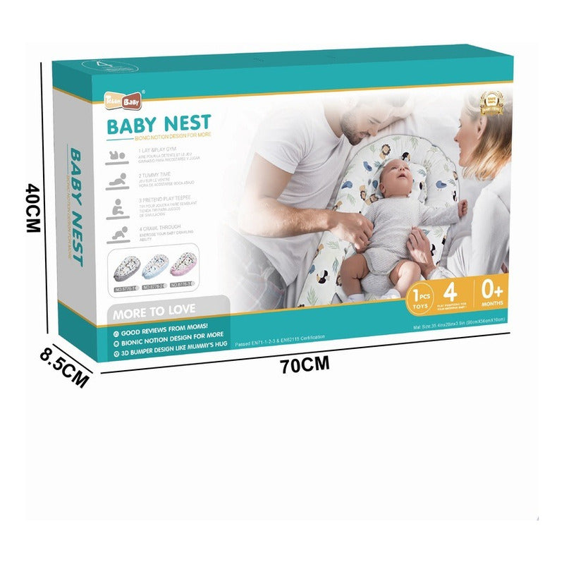 Cuna Nido Nidito De Contención Con Almohadita Para Bebe