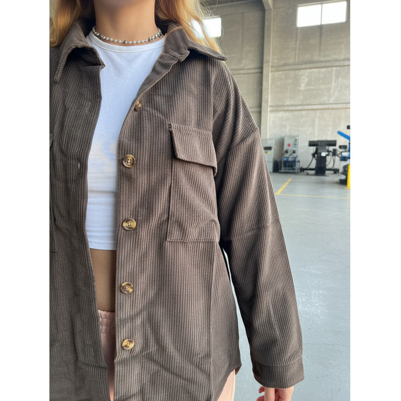 Sobre Camisa Pana Lisos Varios Colores Sin Puños Uniteduy