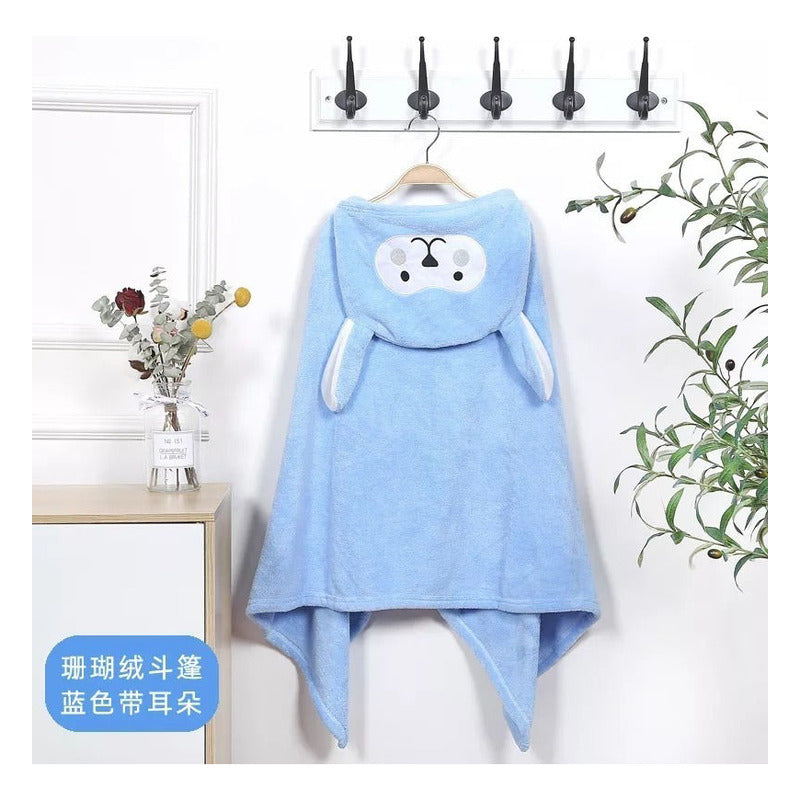 Toalla De Bebe Con Capucha Oso Divina!!! Algodon