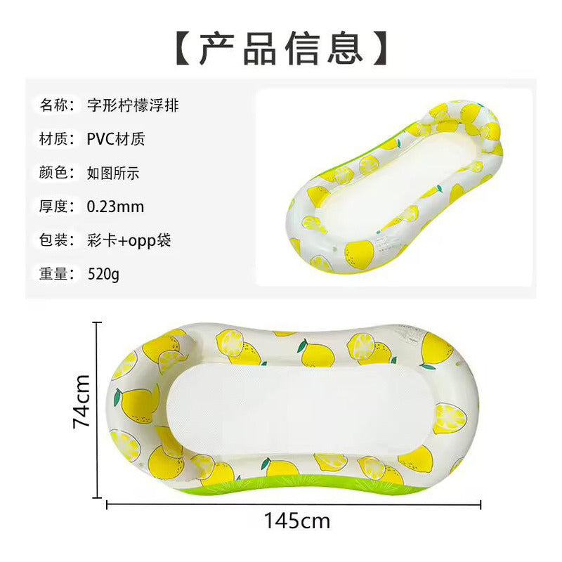 Flotador Colchón Inflable Almohada Piscinas Playa Con Red