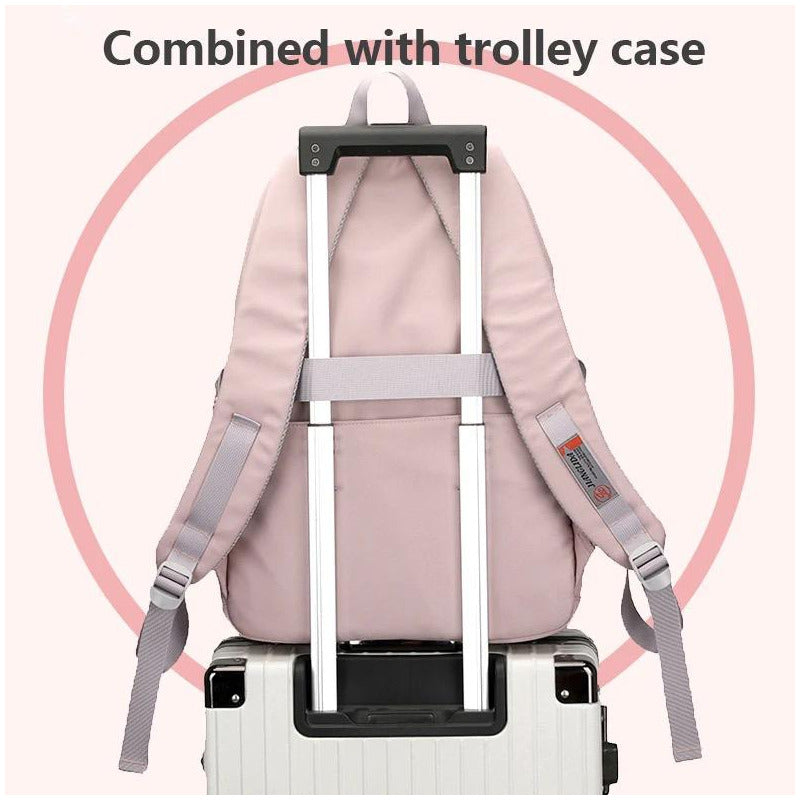 Mochila De Viaje Liceo Escolar Capibara Laptop Impermeable