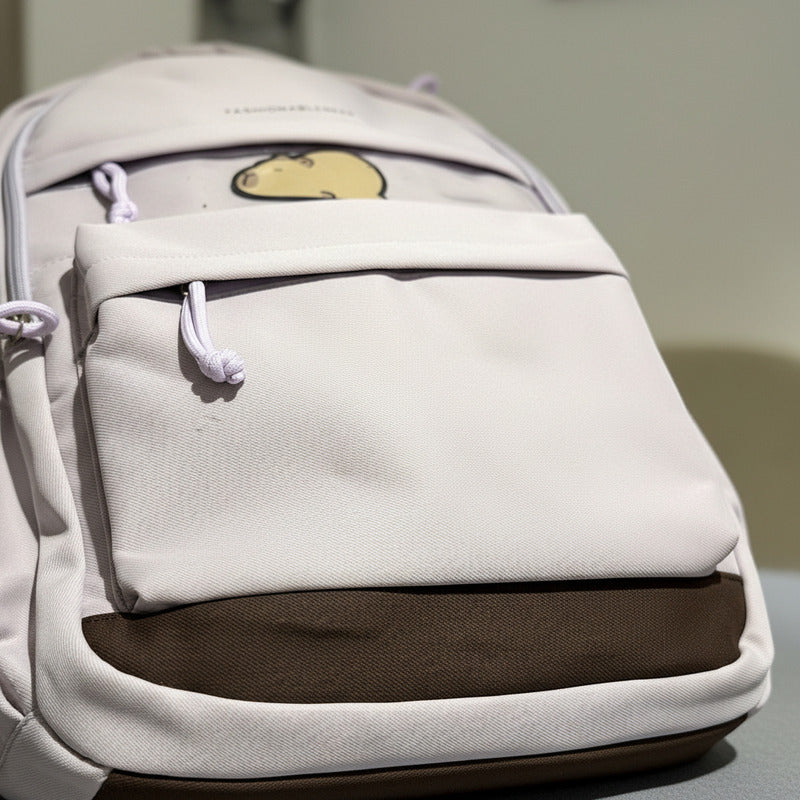 Mochila Escolar Liceo Pines De Capibara Carpincho Laptop