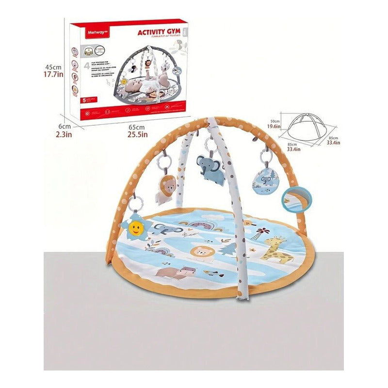 Gimnasio Bebe Alfombra Musical E Interactivo Great Safari