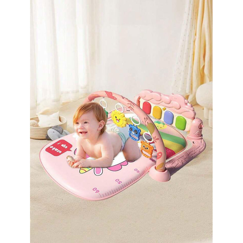 Gimnasio Alfombra Musical E Interactivo Con Piano Uniteduy