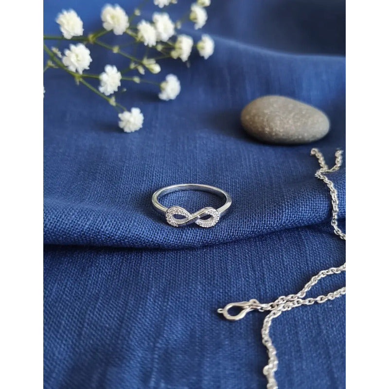 United Uy! Anillos De Plata 925 Ínfinito En Varios Modelos!